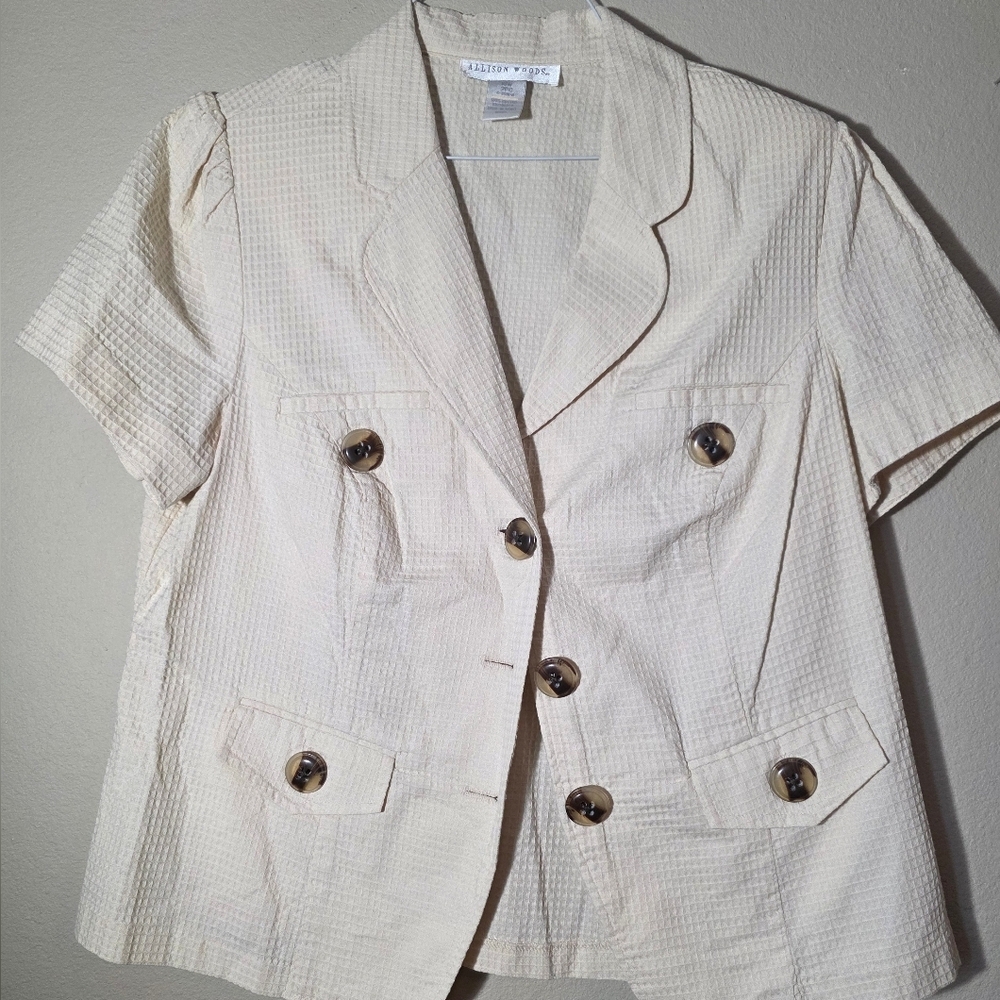 VINTAGE Allison Woods Blazer Jacket